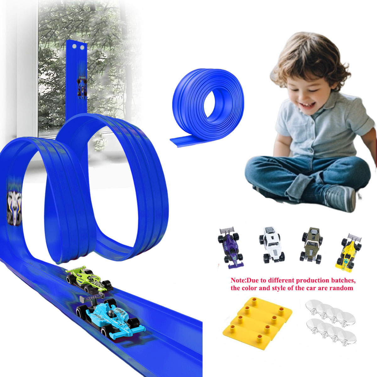 Kids Toys Xmas - صافي حقيبة 13Ft/16.3Ft لعبة مسار مرنة