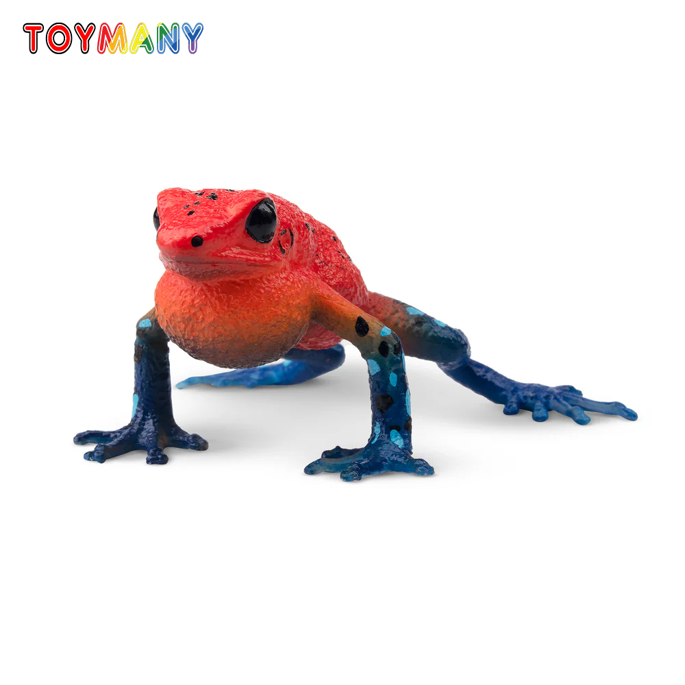 Kids Toys Under $5 - Toymany محاكاة الفراولة الضفدع الزواحف عالم
