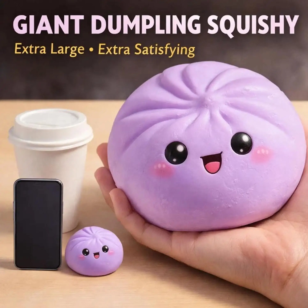 Kids Toys Dumplings - لعبة ضغط ناعمة على شكل زلابية