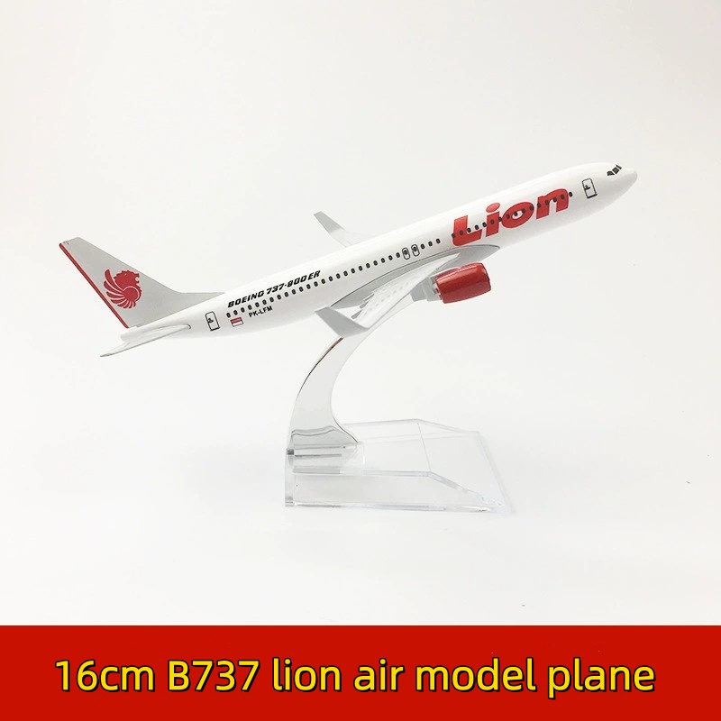 Kids Toys Supplier - نموذج طائرة ليون إير B737 معدني