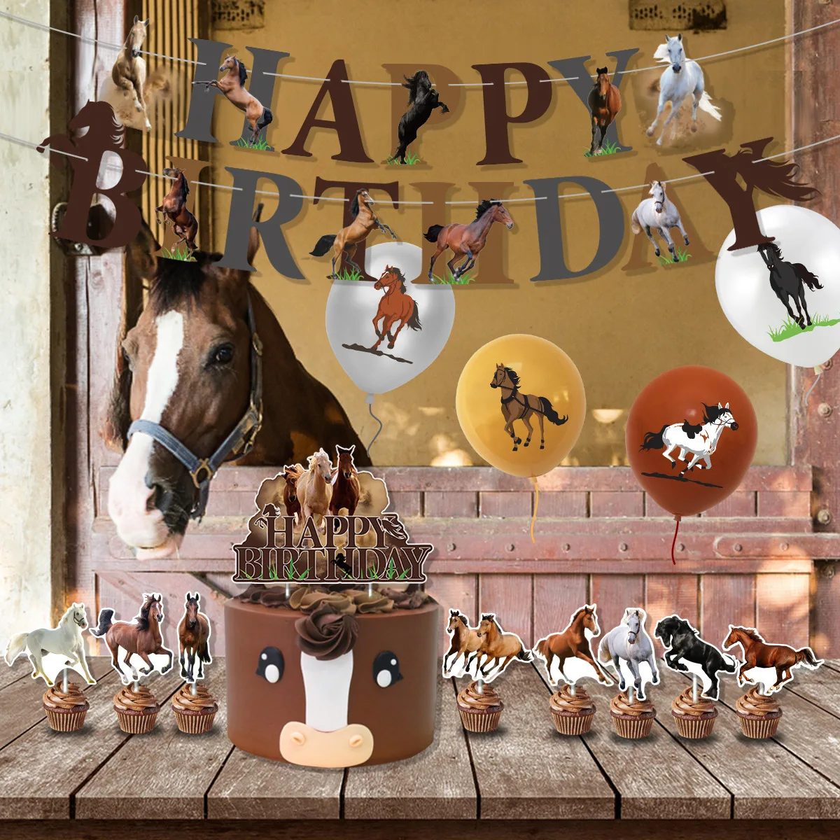 سباق الخيل حفلة عيد ميلاد الدي - مراجعة Banner Kids Toys وسعره