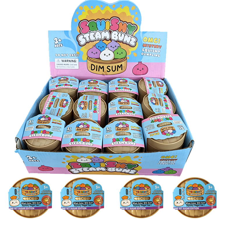 لعبة ضغط واقعية على شكل زلابية - مراجعة Kids Toys Dumplings وسعره