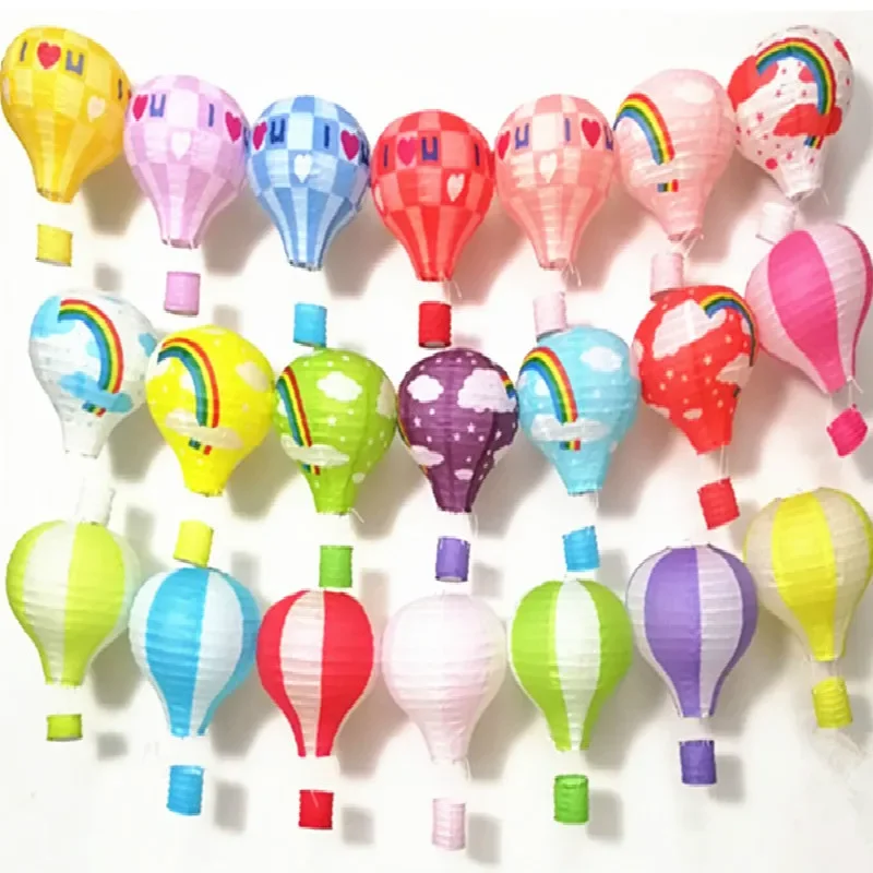 بالون هواء ساخن قوس قزح ورقي ب - مراجعة Kids Toys Easter وسعره