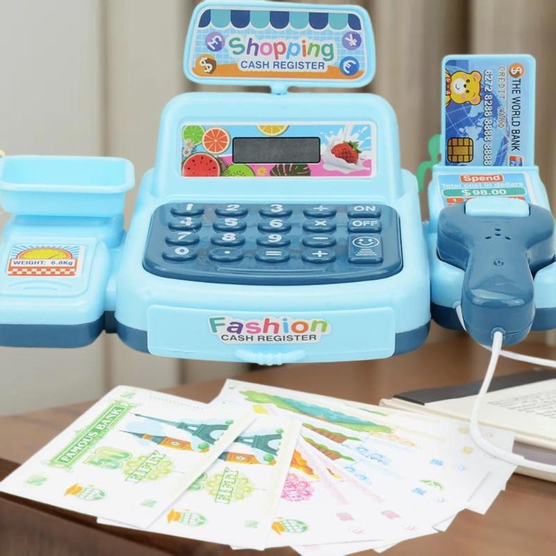 مجموعة واحدة من لعبة الكاشير ا - مراجعة Toy Cash Register وسعره