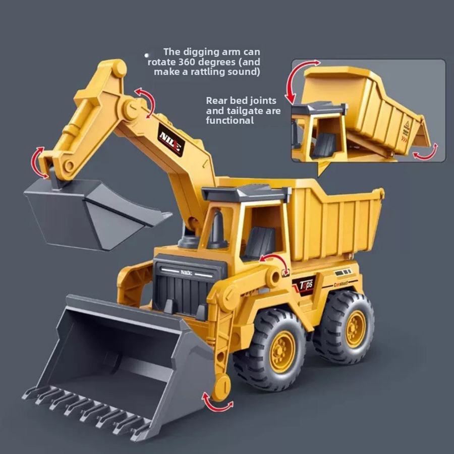 نموذج شاحنة حفار للأطفال، لعبة - مراجعة Kids Toys Supplier وسعره