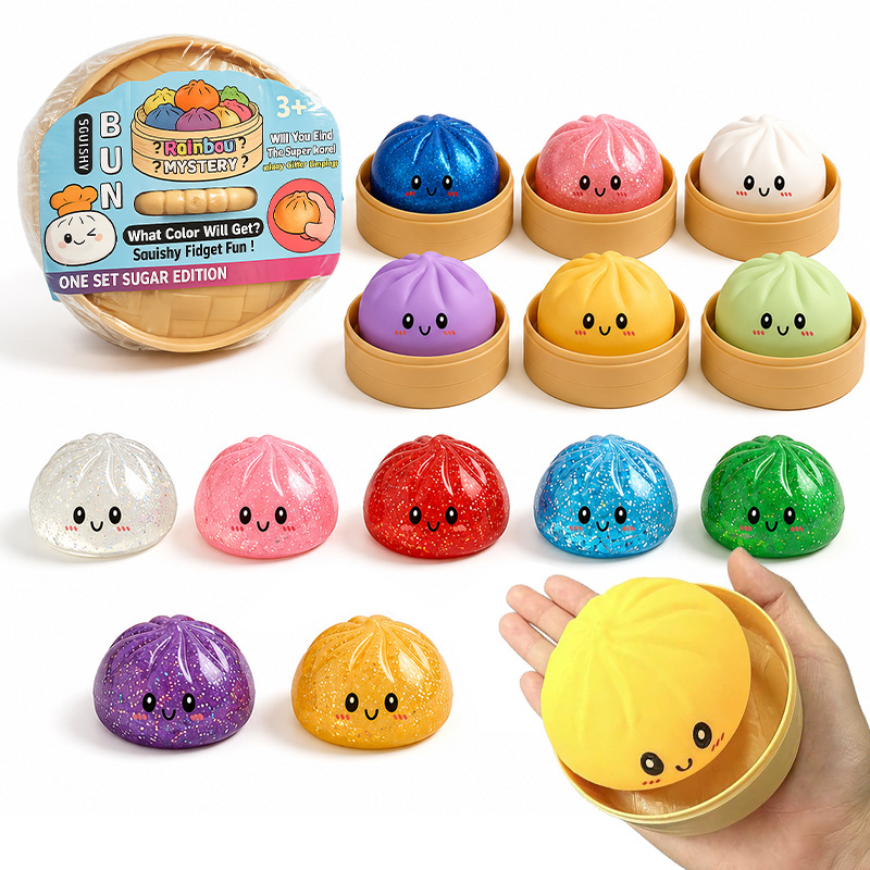 لعبة سكويشي جليتر دامبلينج جام - مراجعة Kids Toys Dumplings وسعره