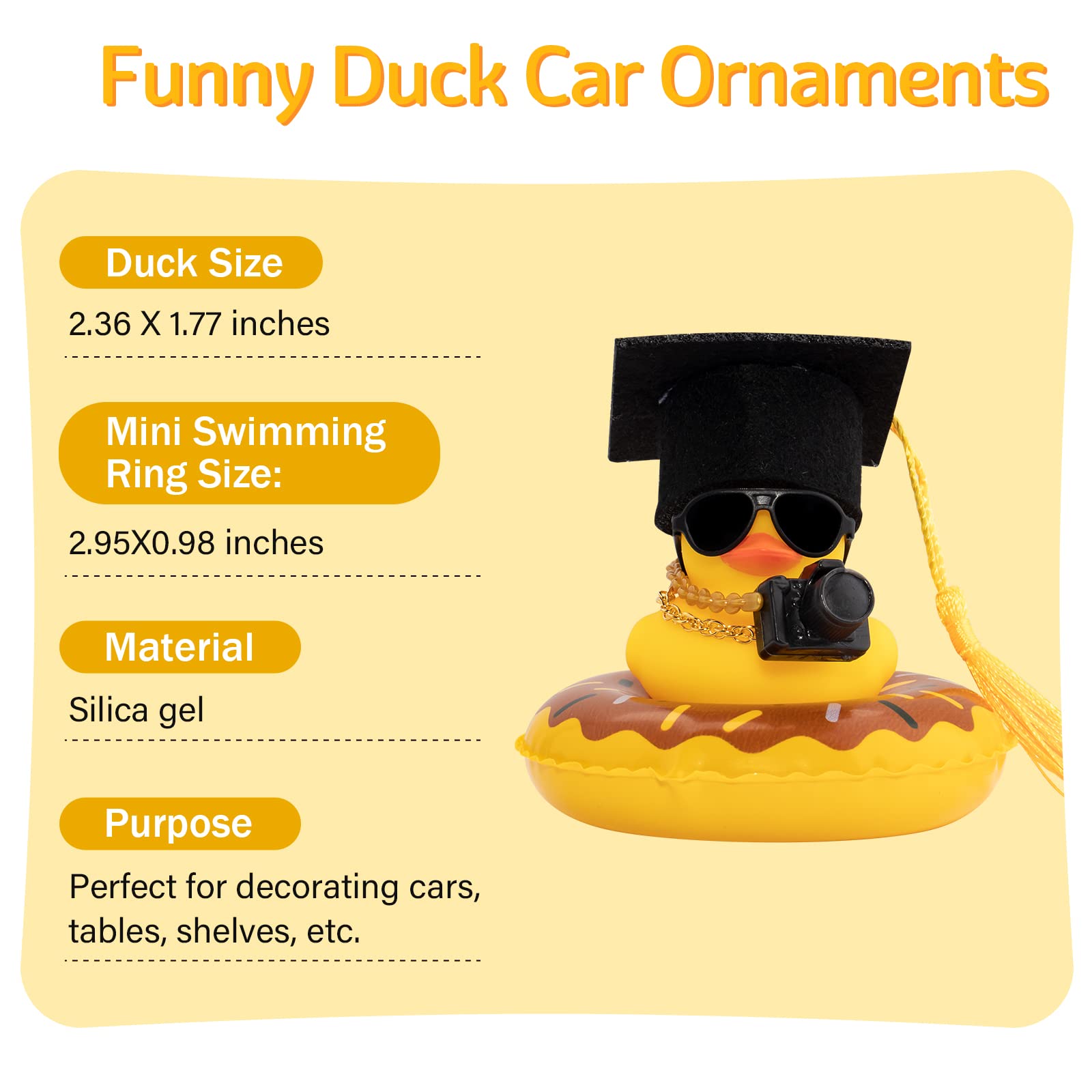 ملحقات الكاميرا لتزيين لوحة ال - مراجعة Rubber Duck Bath وسعره