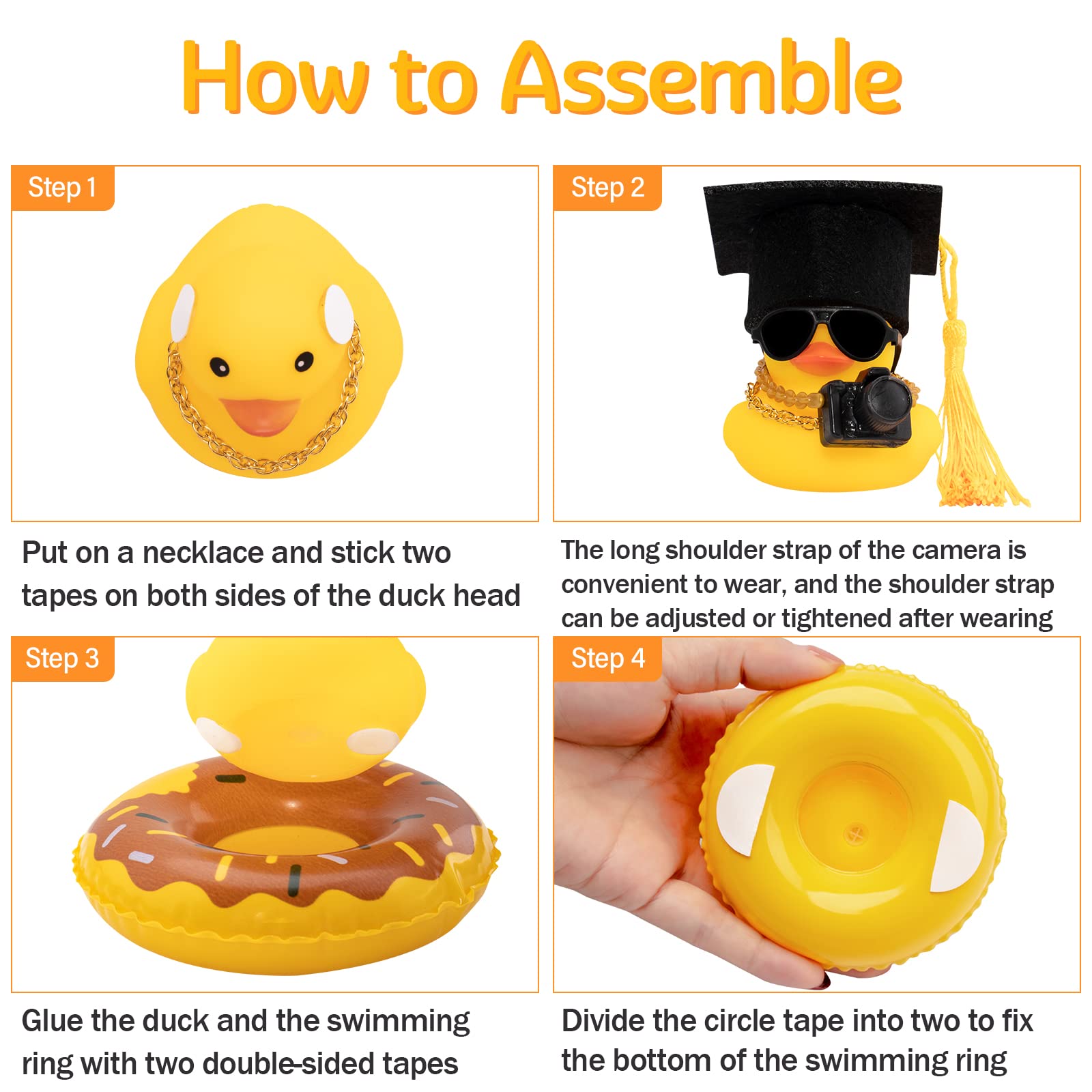 ملحقات الكاميرا لتزيين لوحة ال - مراجعة Rubber Duck Bath وسعره