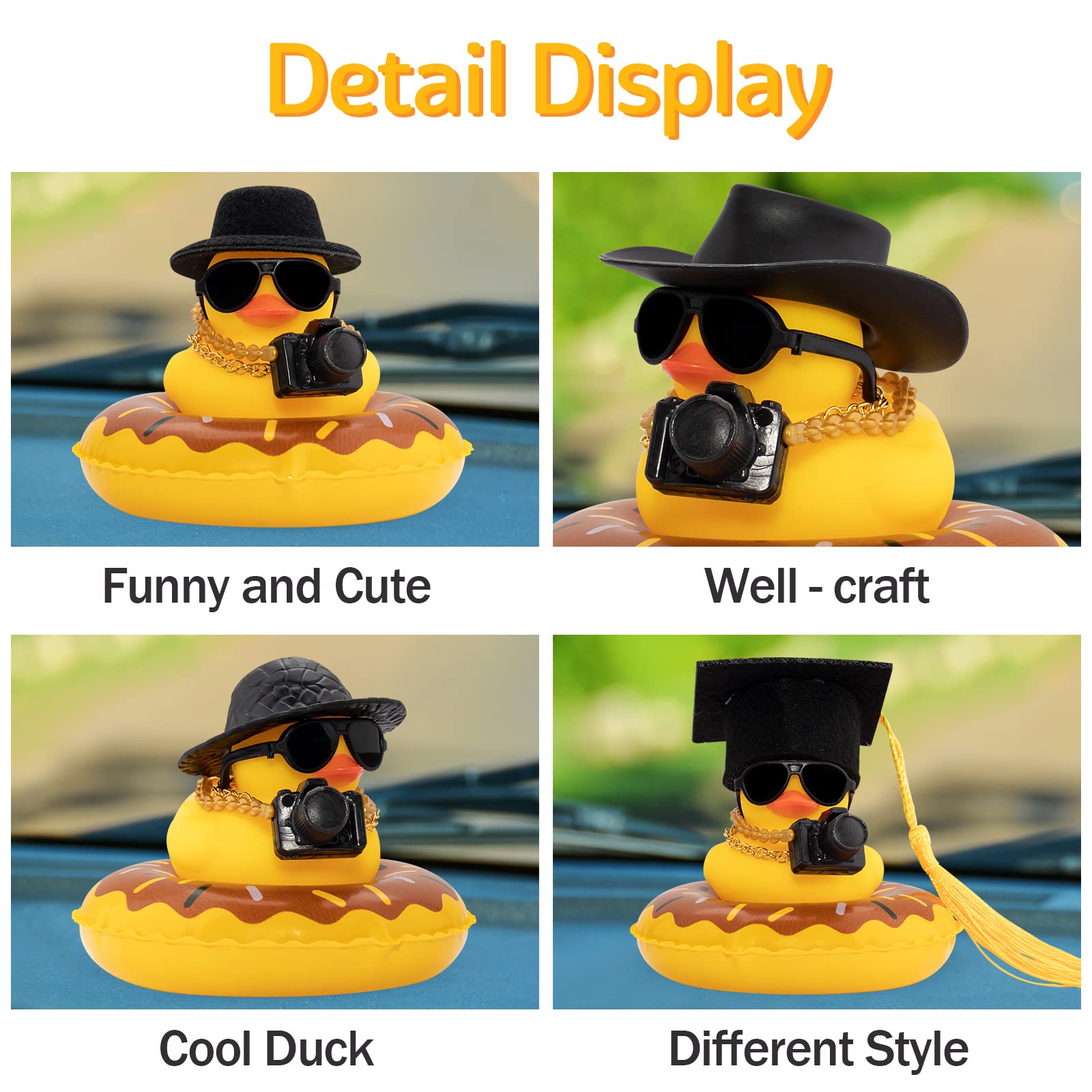 ملحقات الكاميرا لتزيين لوحة ال - مراجعة Rubber Duck Bath وسعره