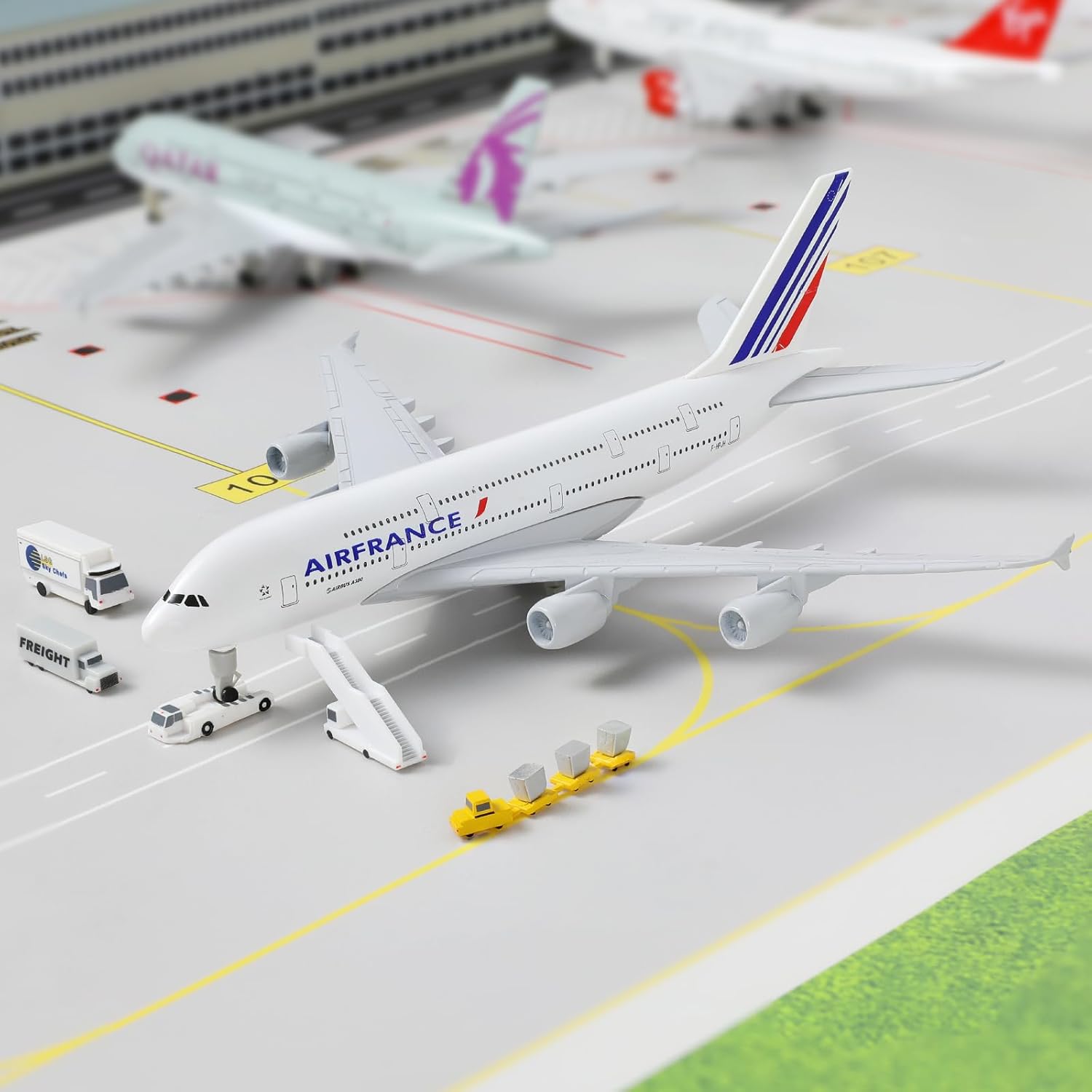 نموذج طائرة إير فرانس A380 بطو - مراجعة Kids Toys Supplier وسعره