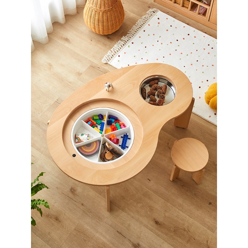 طاولة مكعبات بناء متعددة الوظا - مراجعة Kids Toys Manufacturers وسعره