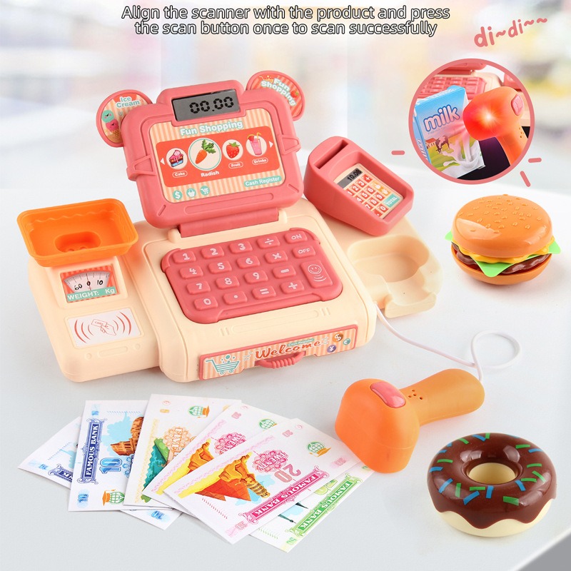 لعبة أطفال للتظاهر بالسوبر مار - مراجعة Toy Cash Register وسعره