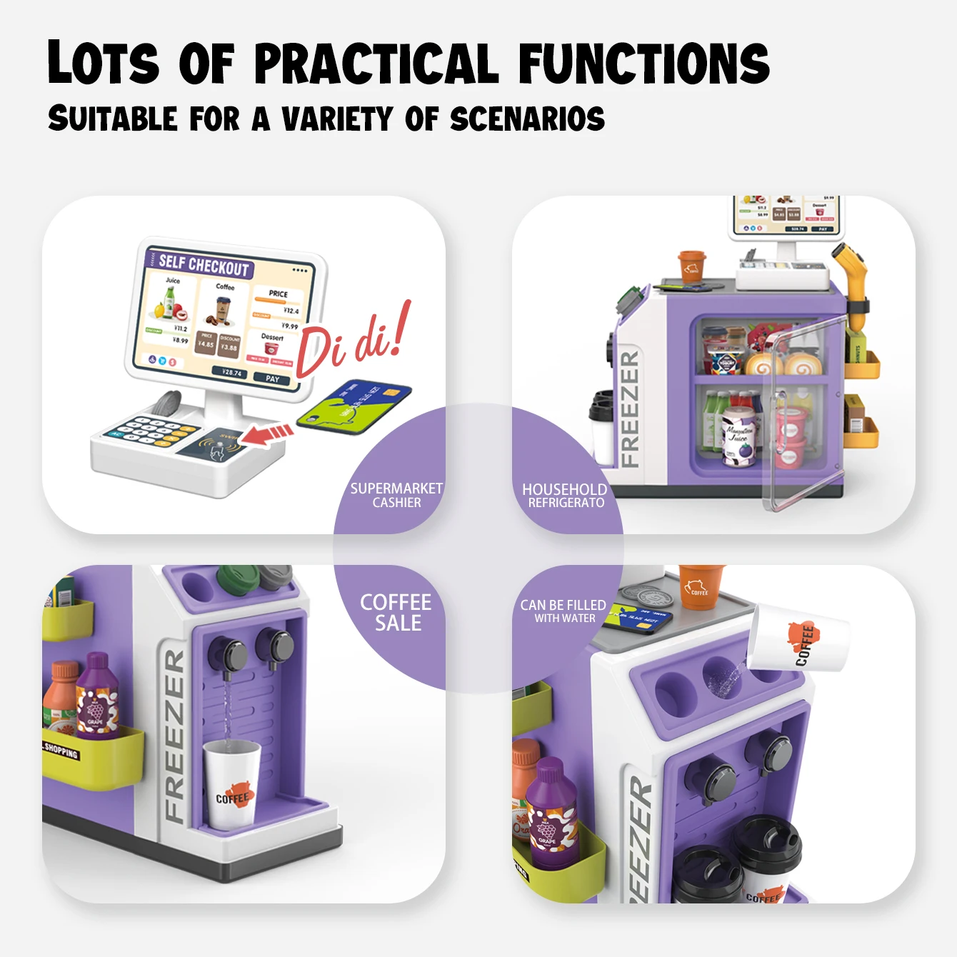 مجموعة لعبة محاكاة تسجيل المدف - مراجعة Toy Cash Register وسعره