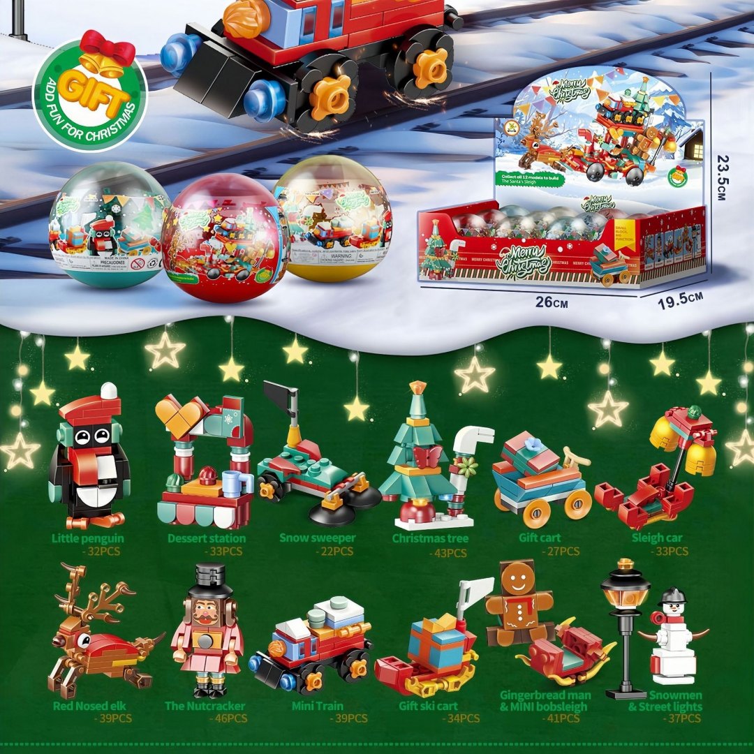مجموعة مكعبات بناء عيد الميلاد - مراجعة Kids Toys Quality وسعره
