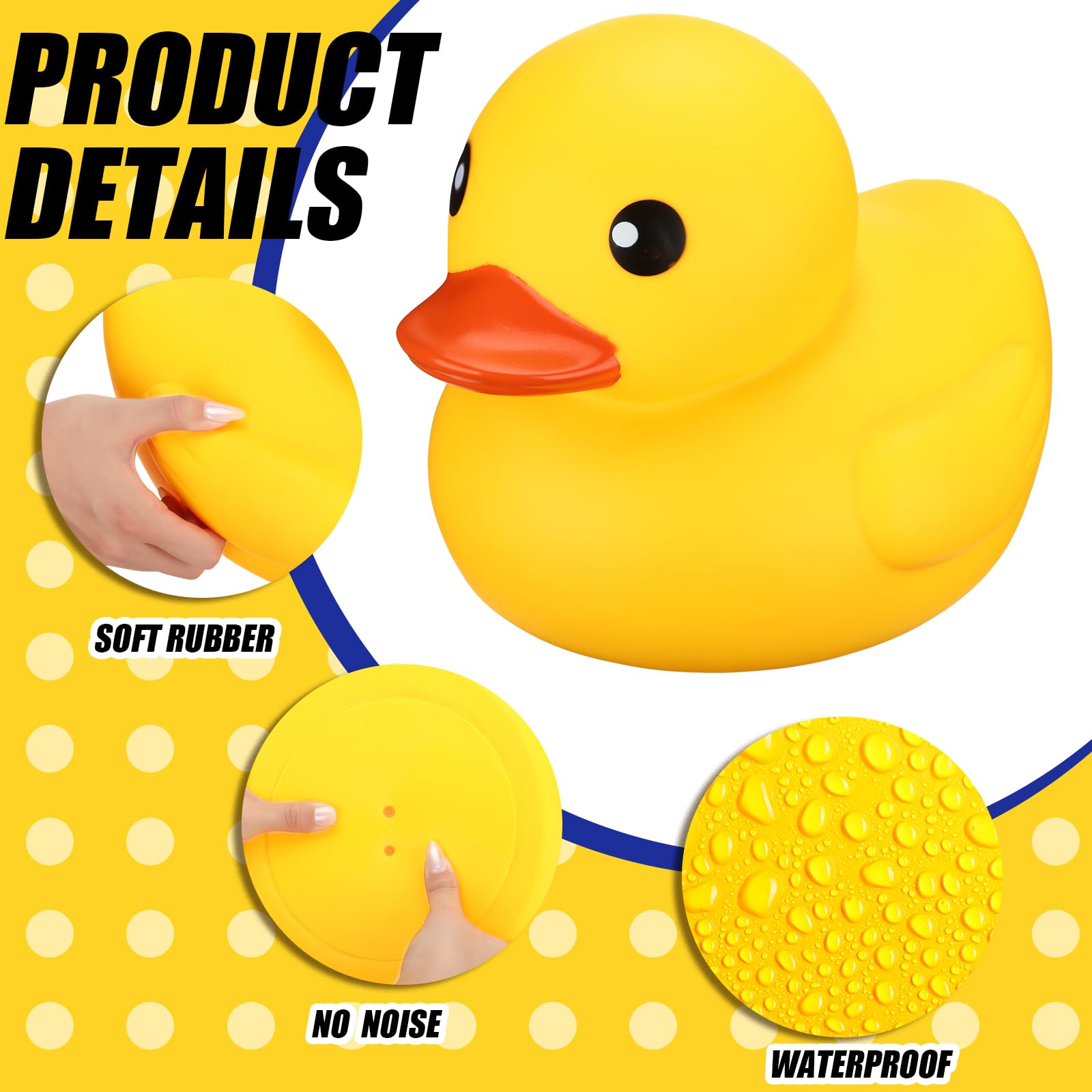 بطة مطاطية عملاقة لحفل استحمام - مراجعة Rubber Duck Bath وسعره