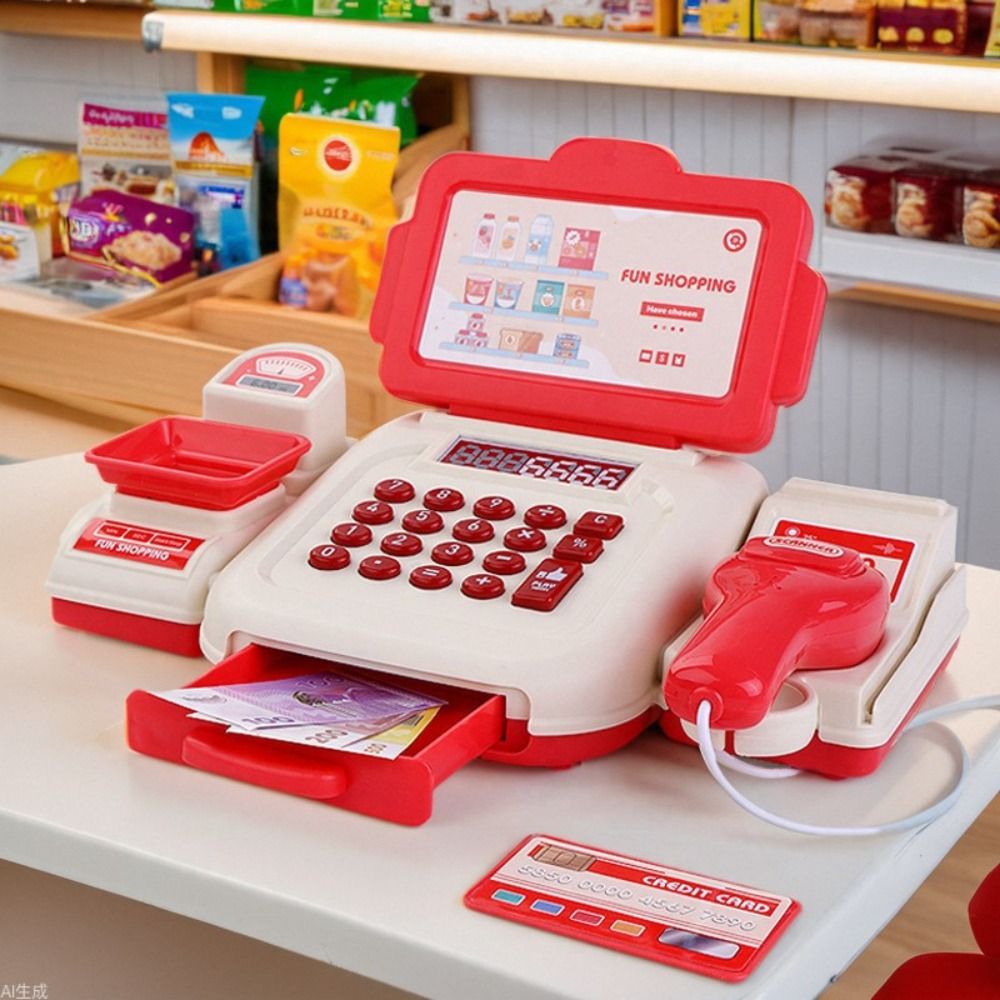 لعبة محاكاة آلة تسجيل المدفوعا - مراجعة Toy Cash Register وسعره