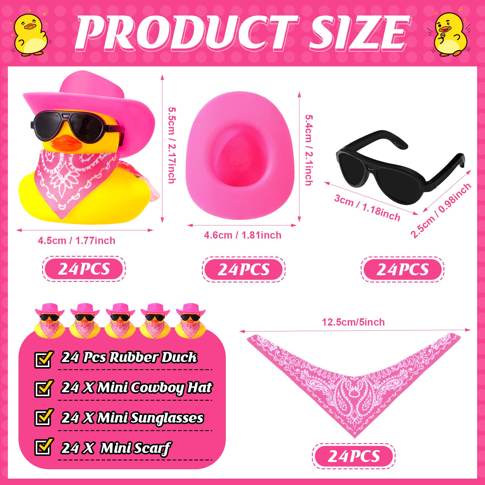 6/12/24/48 Set Cowboy Rubber D - مراجعة Rubber Duck Bath وسعره