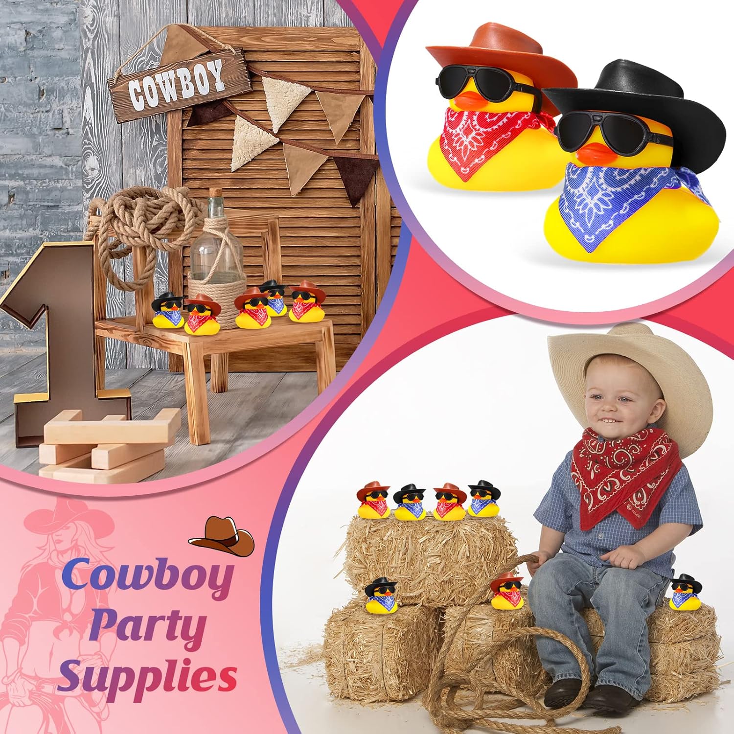 6/12/24/48 Set Cowboy Rubber D - مراجعة Rubber Duck Bath وسعره