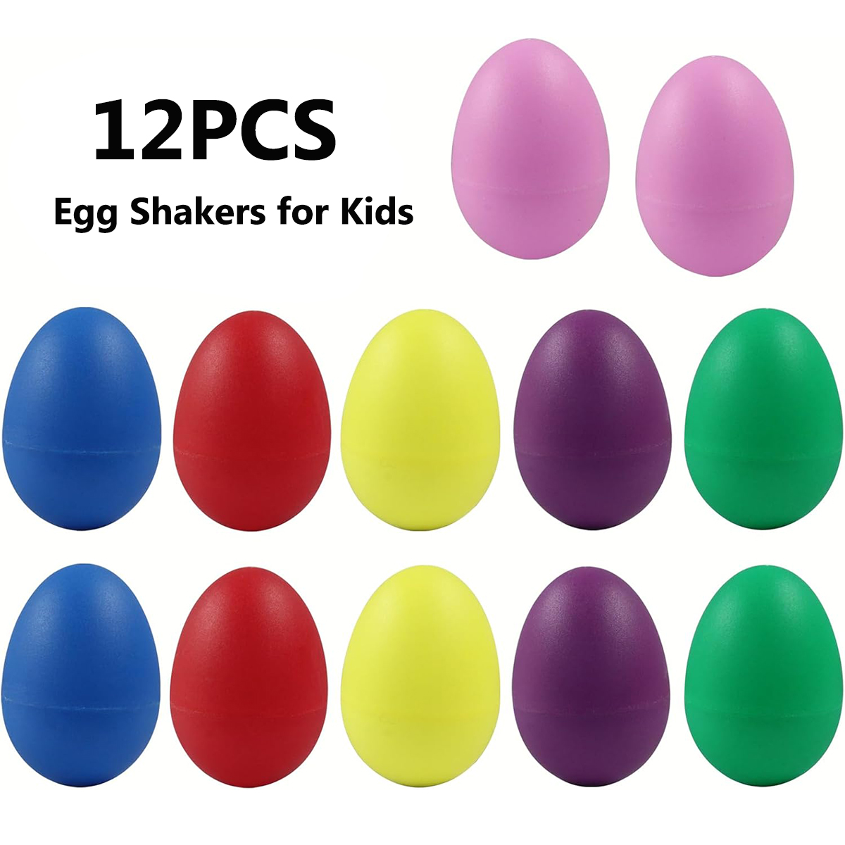 12 قطعة من هزازات بيض عيد الفص - مراجعة Kids Toys Easter وسعره